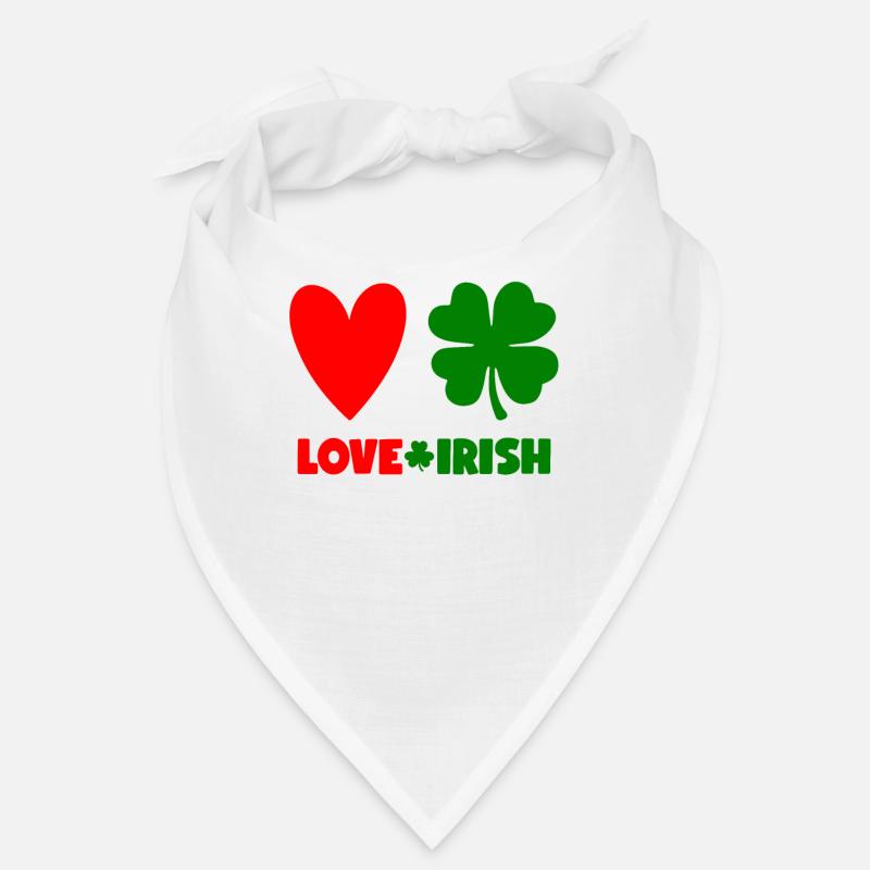 Accessoires de la Saint-Patrick Irlande Shamrock Décoration Bandana