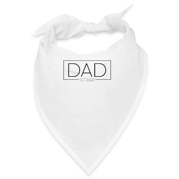 DAD EST. 2022 DAD Ankündigung - Bandana - Weiß - Vorne