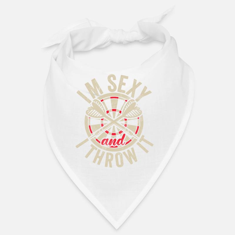 Retro dartboard Dartboard 180 for darts players Bandana