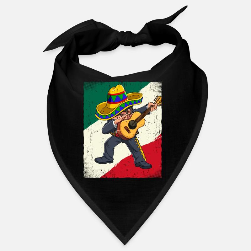 Dabbing Mariachi mexicain Cinco De Mayo Bandana