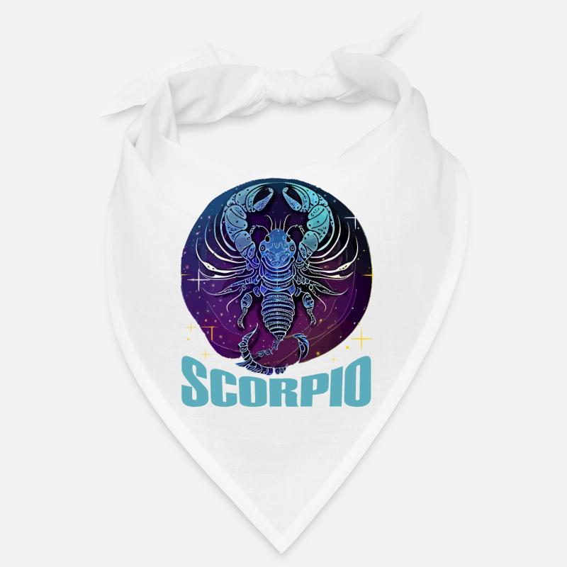 Scorpio Celestial Scorpion Zodiac Symbol Scorpius Bandana