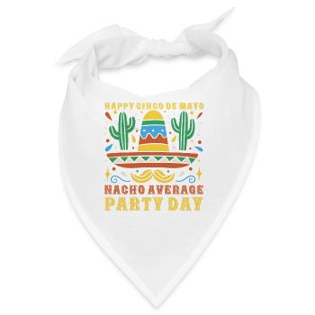 Cinco De Mayo - Bandana - Weiß - Vorne