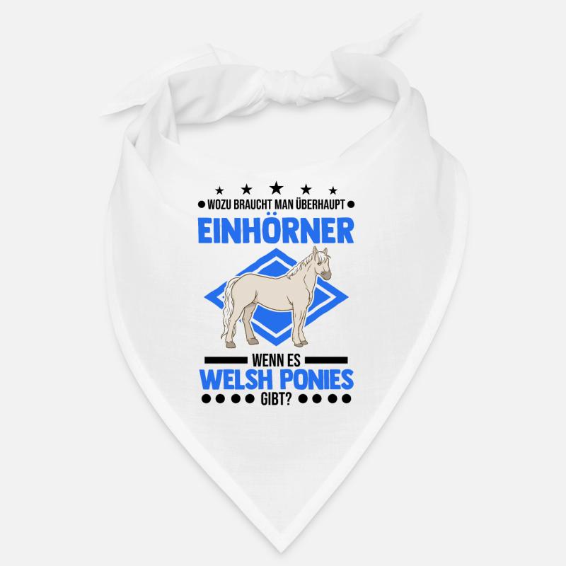 Welsh Pony Einhorn Welsh Pferd Bandana