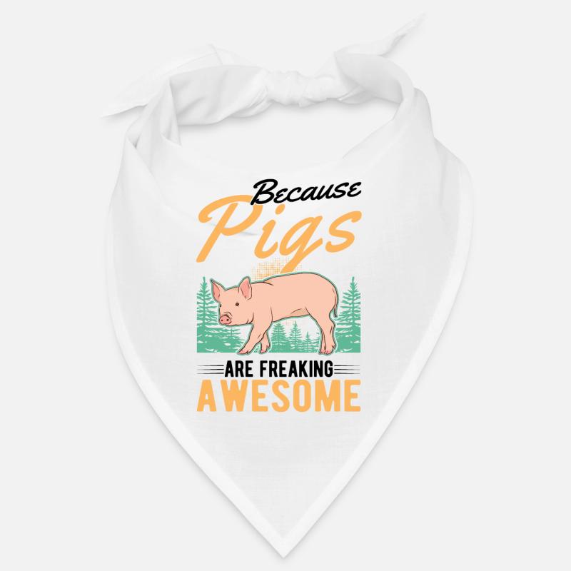 Parce que les cochons sont géniaux Schweine Bandana
