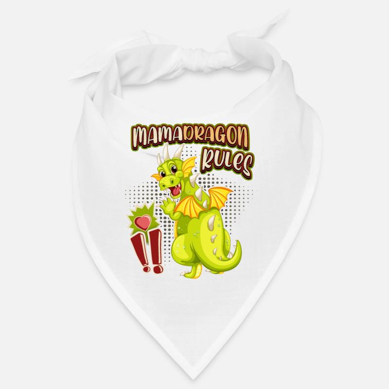 Mama-Drache, Mamadragon, lustiger Muttertag Spruch Bandana