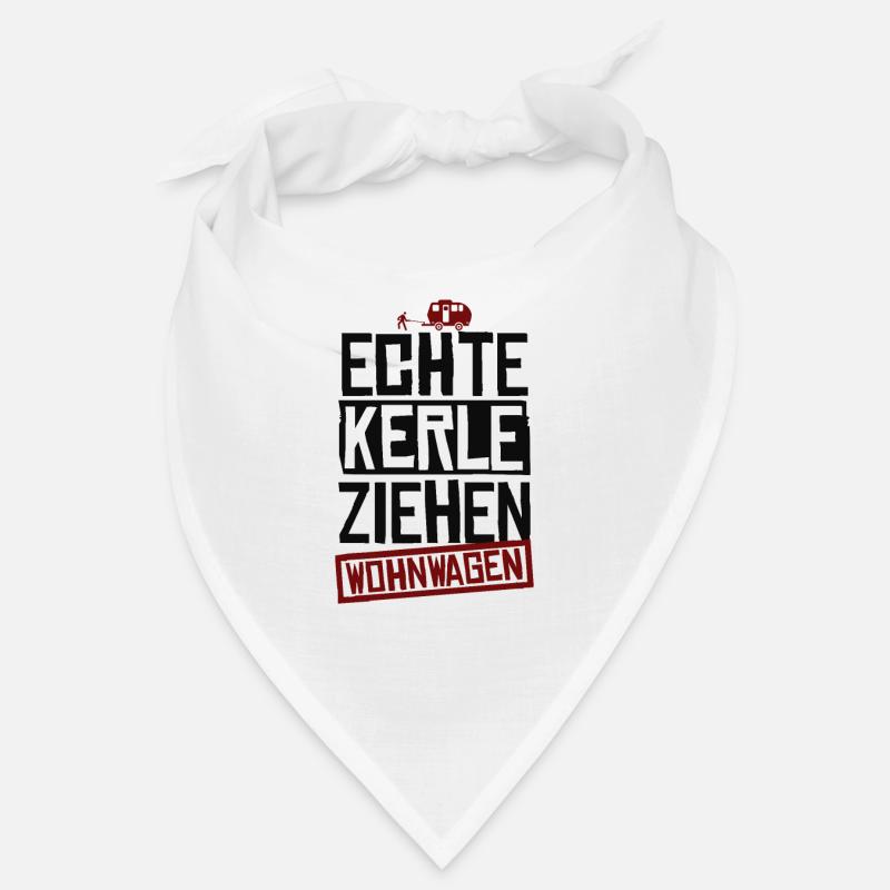 Echte Kerle Ziehen Wohnwagen Campen Camper Camping Bandana
