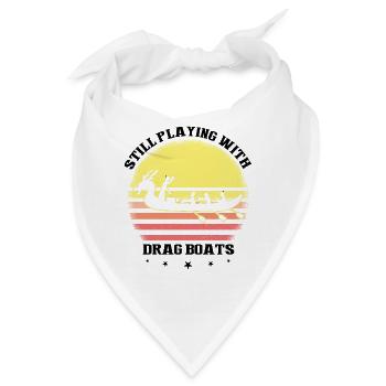 Drachenboot Trainer und Drachenboot - Bandana - Weiß - Vorne