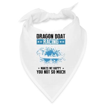 Drachenboot Trainer und Drachenboot - Bandana - Weiß - Vorne