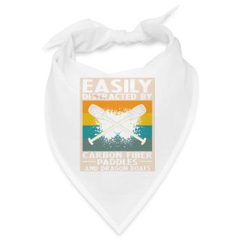Drachenboot Trainer und Drachenboot - Bandana - Weiß - Vorne