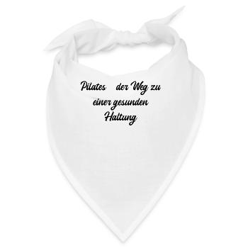 Pilates - Pilates - der Weg zu einer gesunden - Bandana - Weiß - Vorne