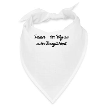Pilates - Pilates - der Weg zu mehr Beweglichkeit - Bandana - Weiß - Vorne