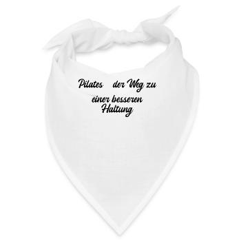 Pilates - Pilates - der Weg zu einer besseren - Bandana - Weiß - Vorne