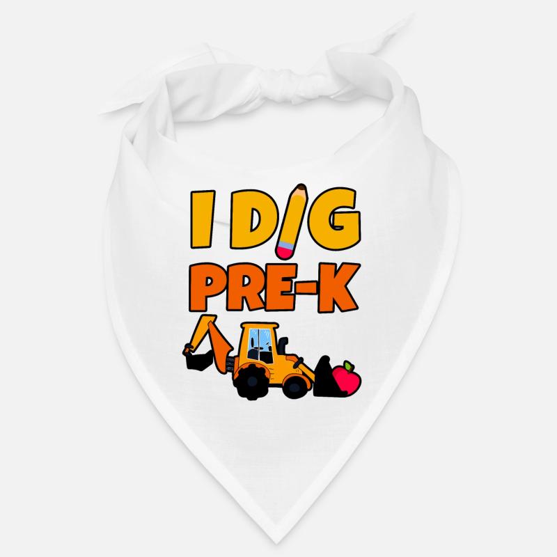 I Dig Pre-K 4 Bandana