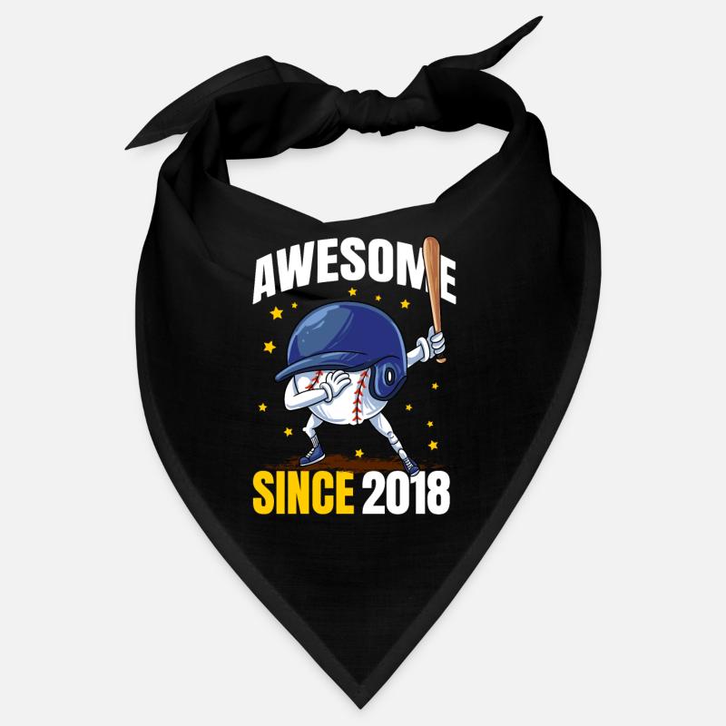 Genial seit 2018 - 5. Baseball-Geburtstag Bandana