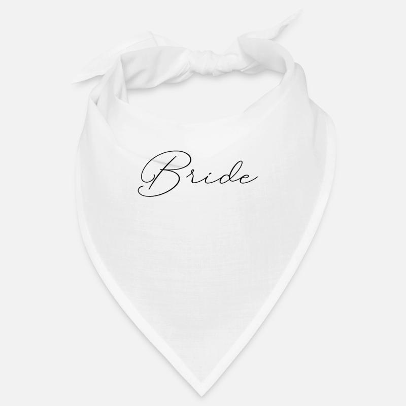 Lettrage de mariée Bandana
