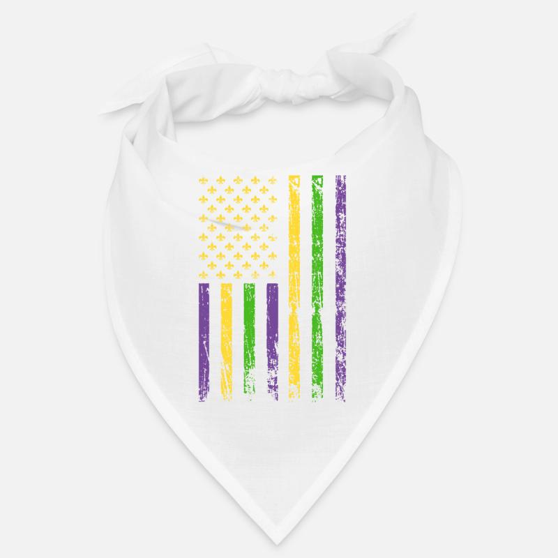 Masque de fou de vacances drapeau américain Bandana