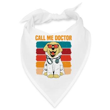 Call me Doctor 13 - Bandana - Weiß - Vorne