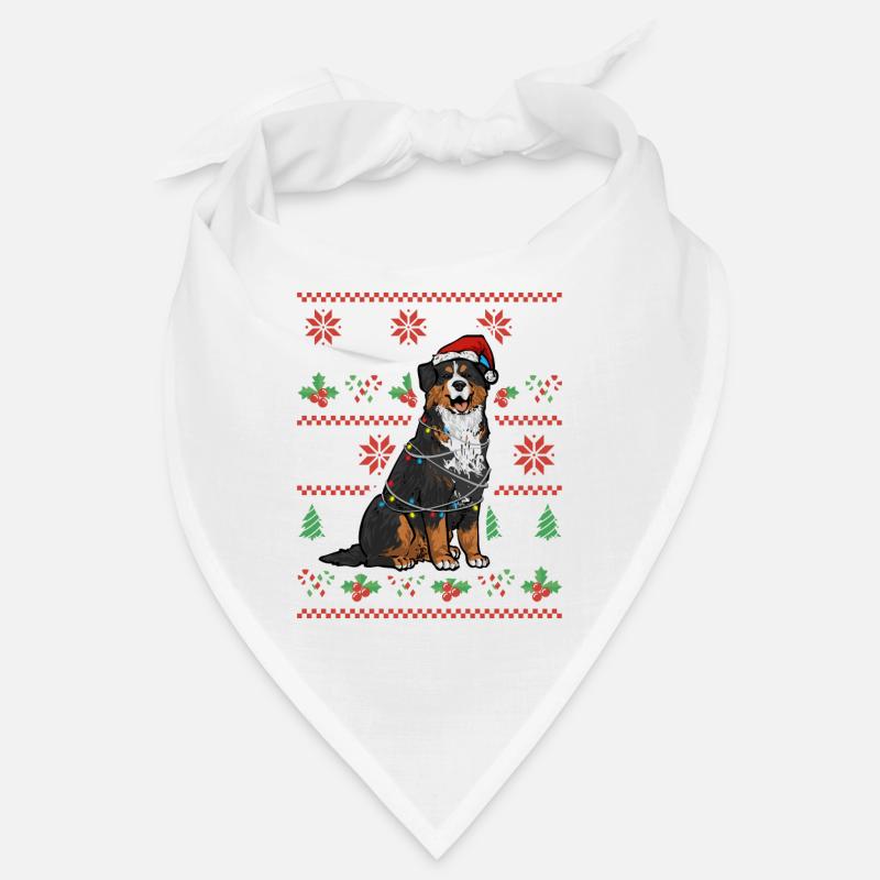 Berner Sennenhund - Bandana - Weiß