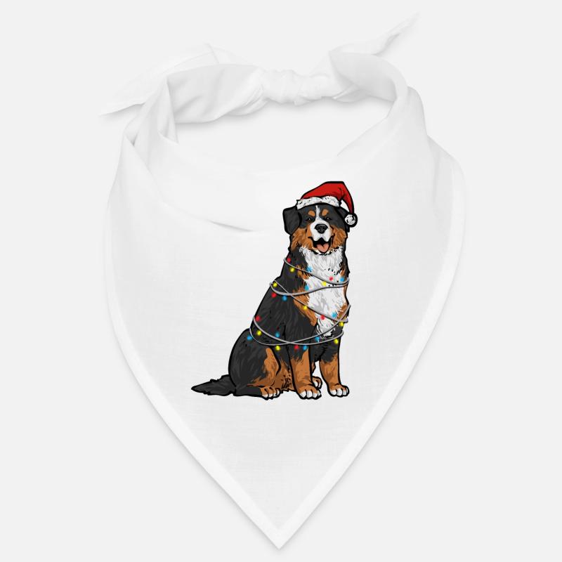 Berner Sennenhund - Bandana - Weiß