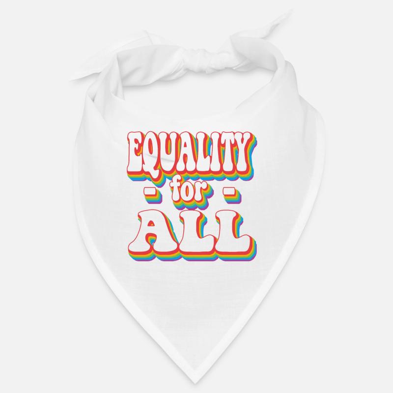 Égalité pour tous - Pride Rainbow LGBTQ+ Bandana