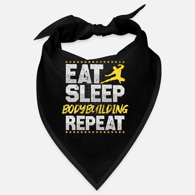 Musculation Manger Dormir Répéter Hobby Musculation Bandana