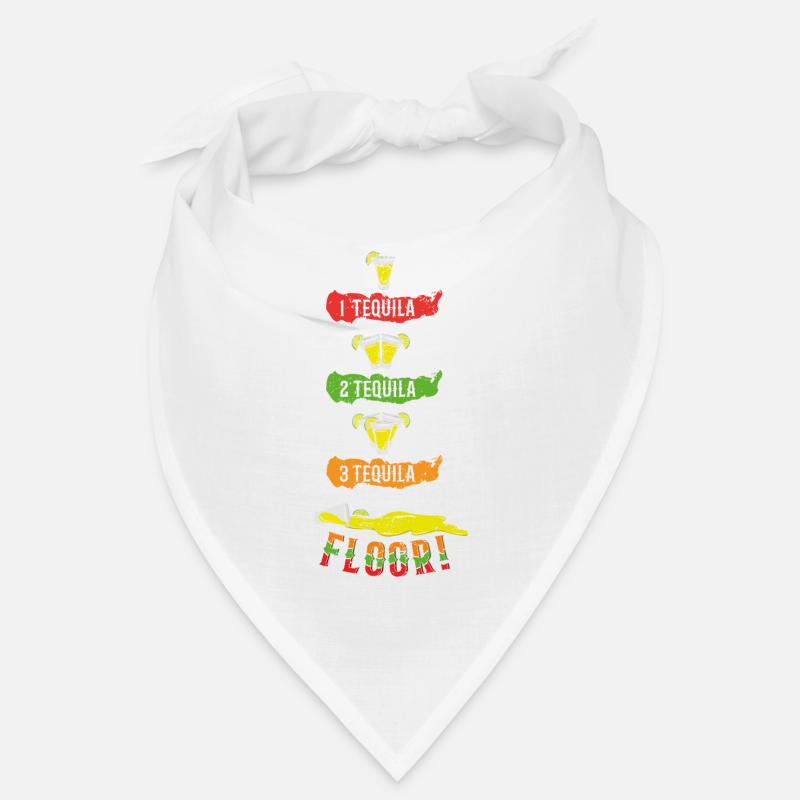 Tequila Drinks Taco Happy Cinco De Mayo Bandana