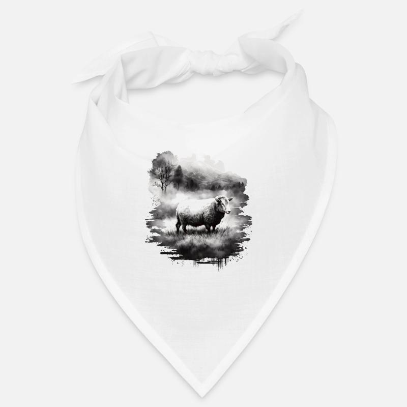 Sheep Landscape Bandana