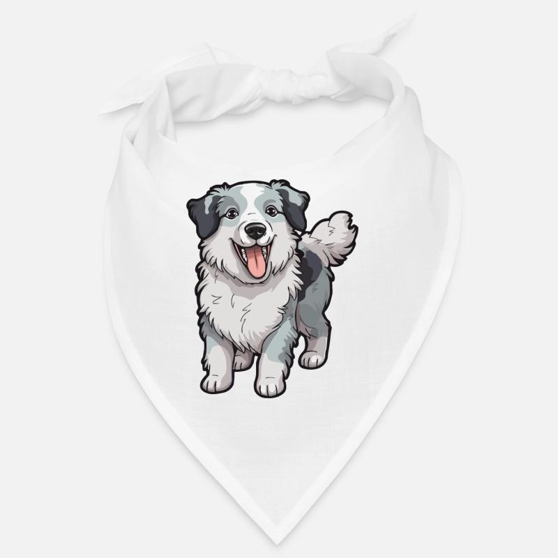 Fidèle chien de compagnie Bandana