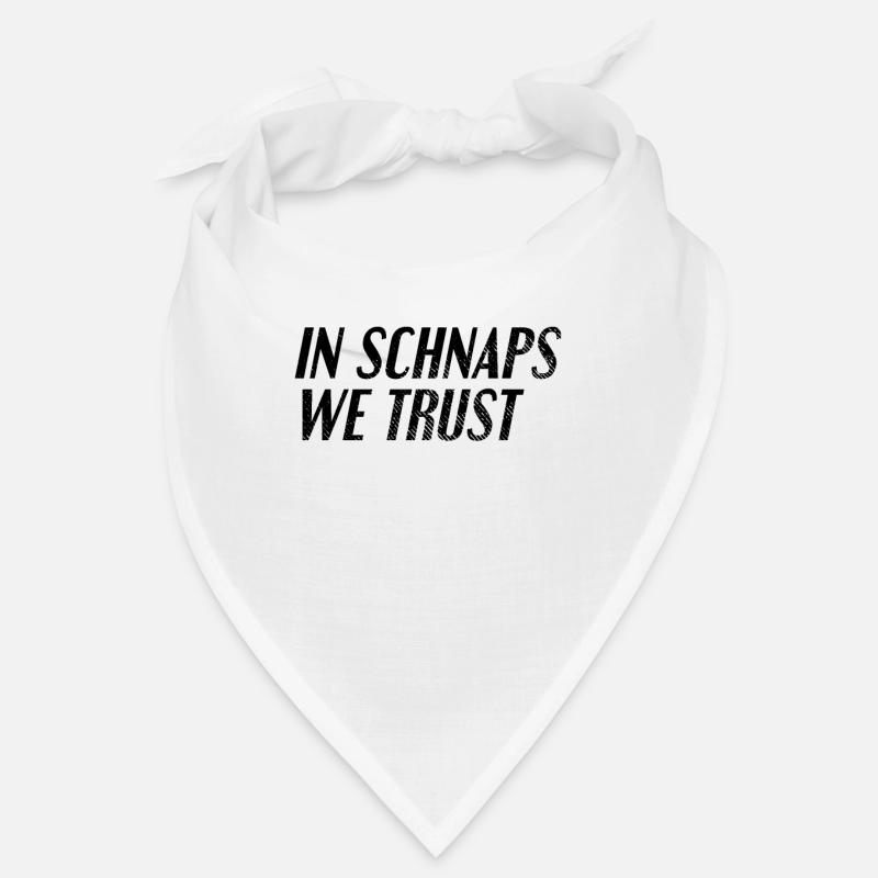 Schnaps trinken Spruch Bandana
