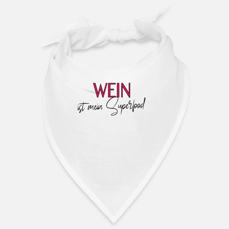 cooler Wein Spruch Bandana