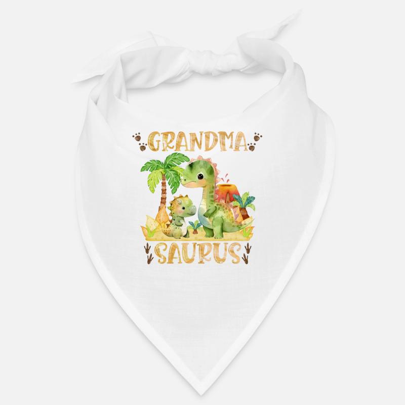 Omasaurus Dinosaurier Grandma Muttertag Granny Bandana