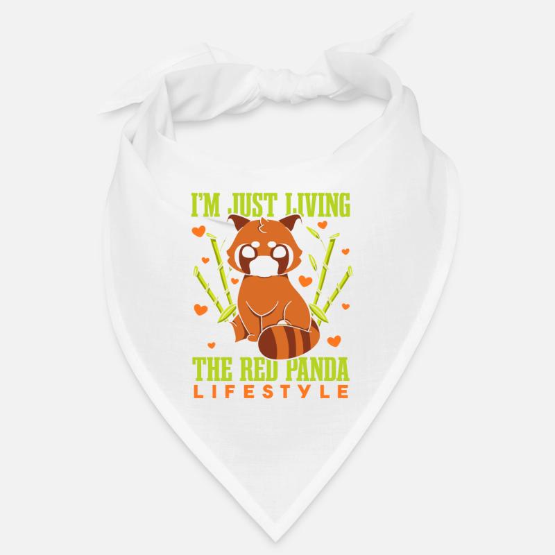 Drôle de panda roux Bandana