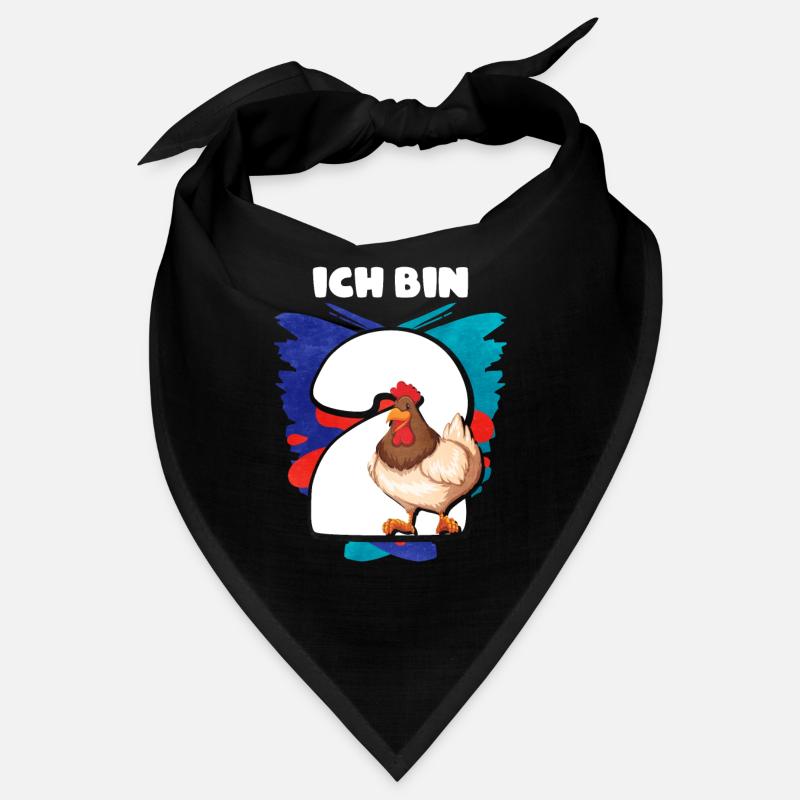 Ich Bin 2 Hühner Bandana