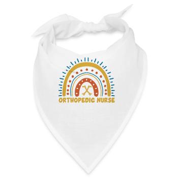 Retro Fährschiff Bekleidung Containerschiff - Bandana - Weiß - Vorne