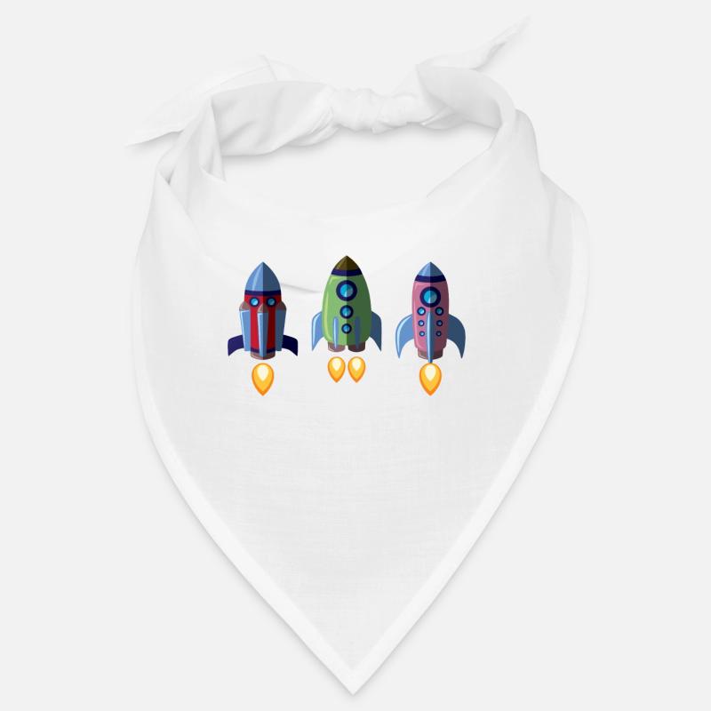 Future astronaut moon trip Bandana