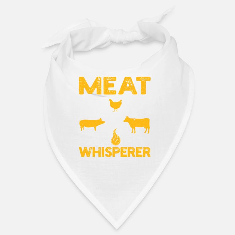 Meat Whisperer Drôle de BBQ Chef Griller Boucher Bandana