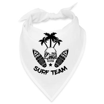 surf team - Bandana - Weiß - Vorne