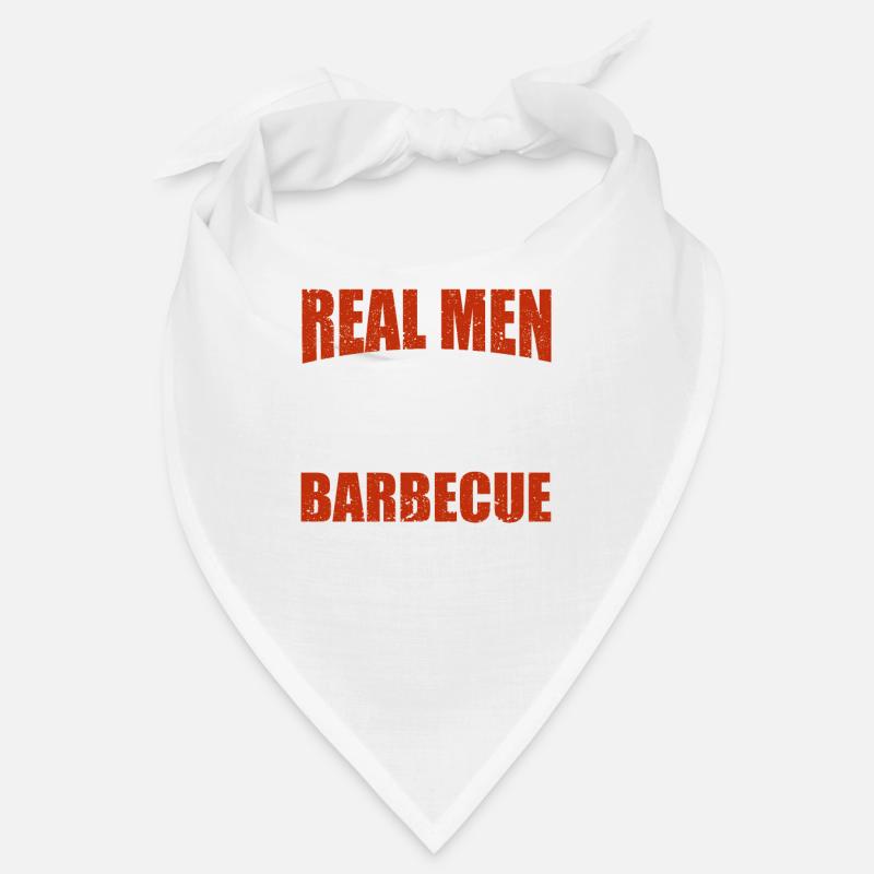 Les vrais hommes sentent le barbecue drôle de barbecue Bandana