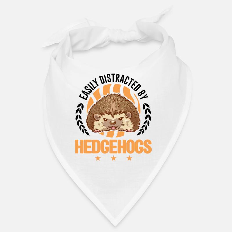Easily distracted by Hedgehogs Igel Bandana