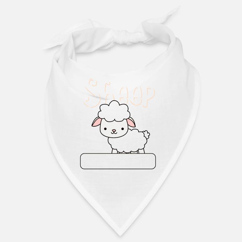 Funny Sheep Barn Farmer Farming Sheep Lover Bandana