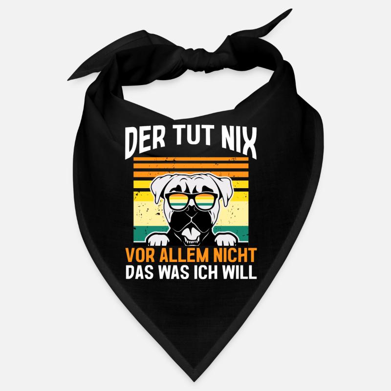 Hund Boxer Bandana