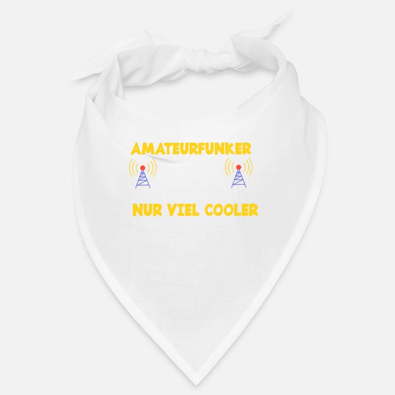 Ich Bin Ein Amteurfunker Opa - Bandana - Weiß