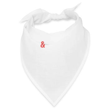 Geschieden und Pleite aber endlich glücklich - Bandana - Weiß - Vorne