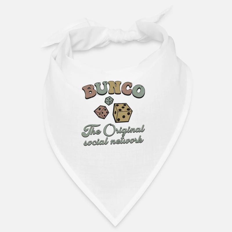 Retro Vintage Bunco Der ursprüngliche Bunco Player Bandana