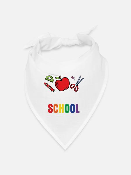Welcome Back to School Back to School Teachers - Bandana - white