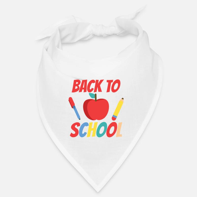 Willkommen Zurück In Der Schule Lehrer Schulstart Bandana