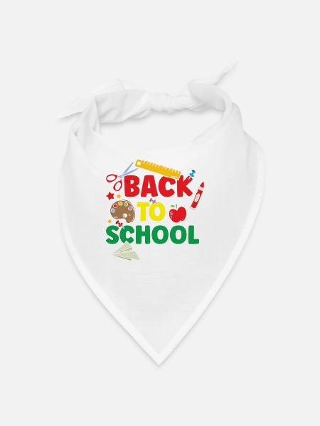Back to School Teachers Back to School Back to School - Bandana - white