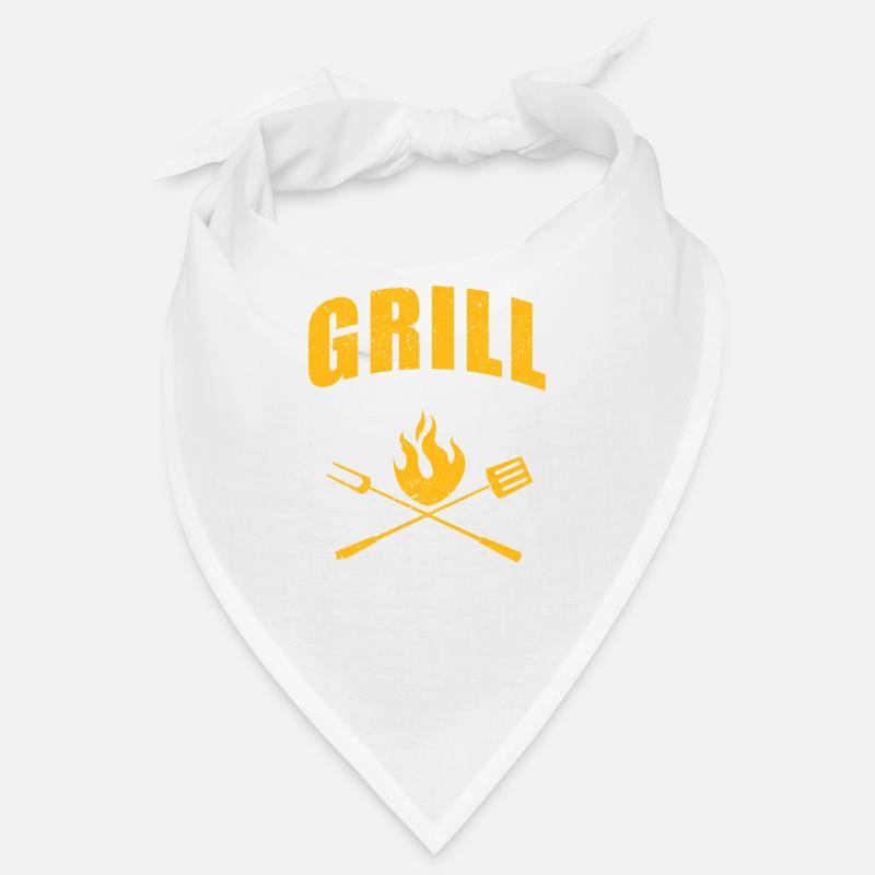 Grill Sergeant Funny BBQ Grill Meat Lovers Bandana