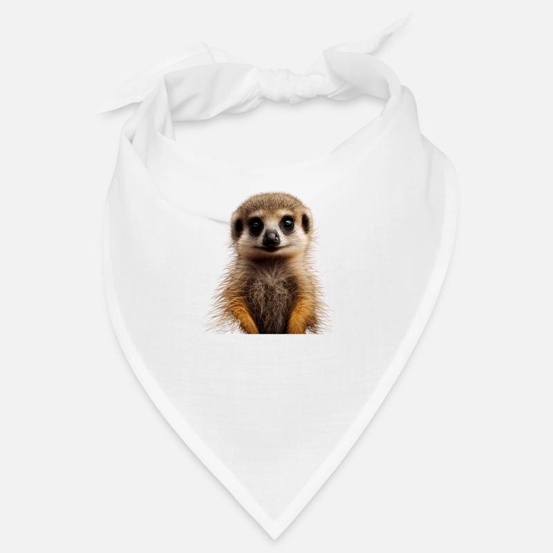 Statement Erdmännchen, Nö Fun, Einfach Nö, Nein Bandana