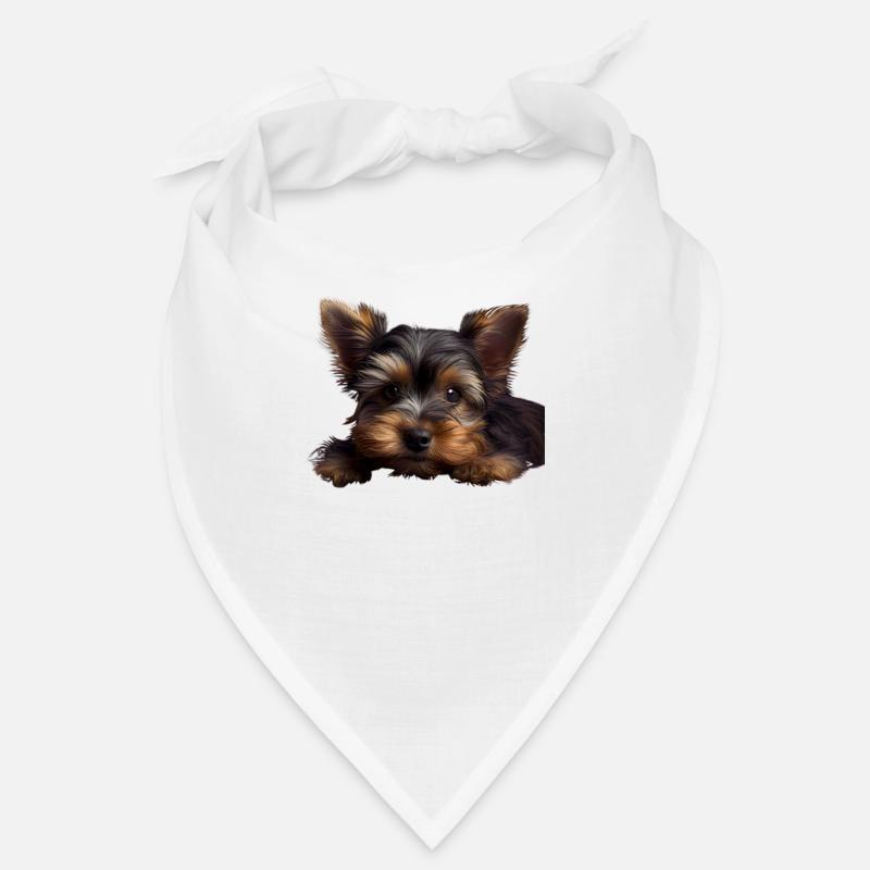 Statement Yorkshire Terrier, Nö Fun, Einfach Nö, Bandana